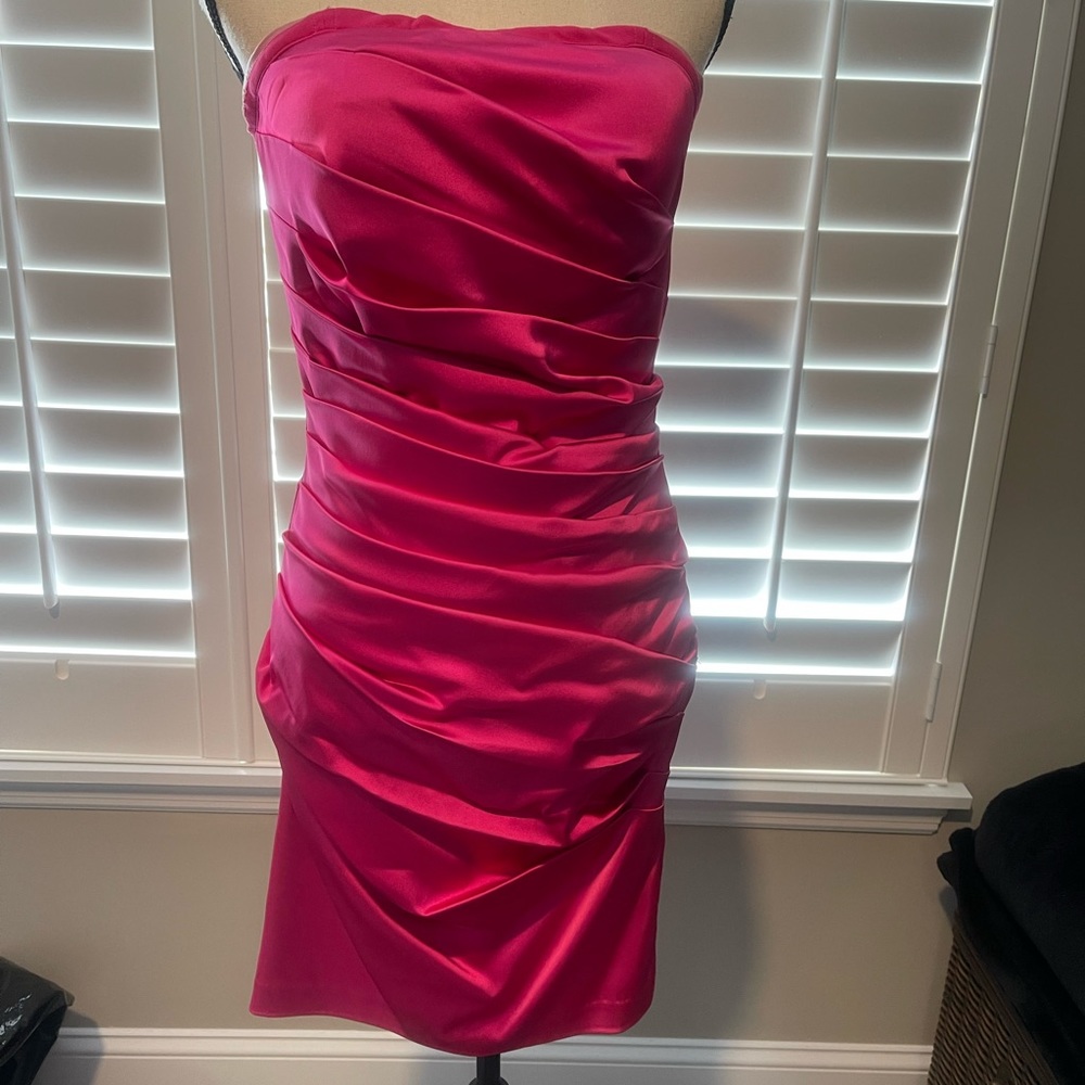 Strapless dress